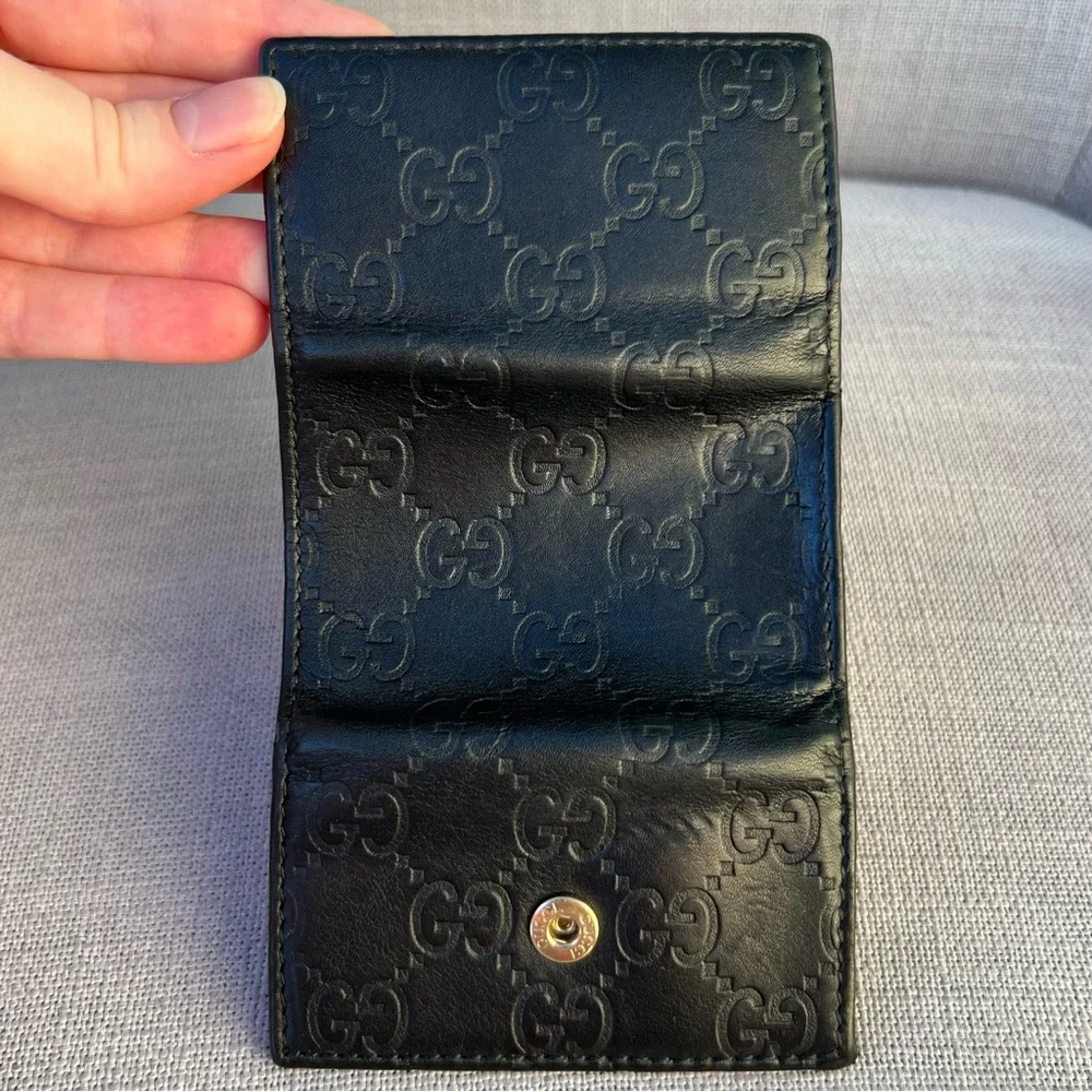 Gucci GG Leather Key Holder